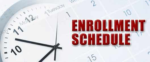 enrollment schedule